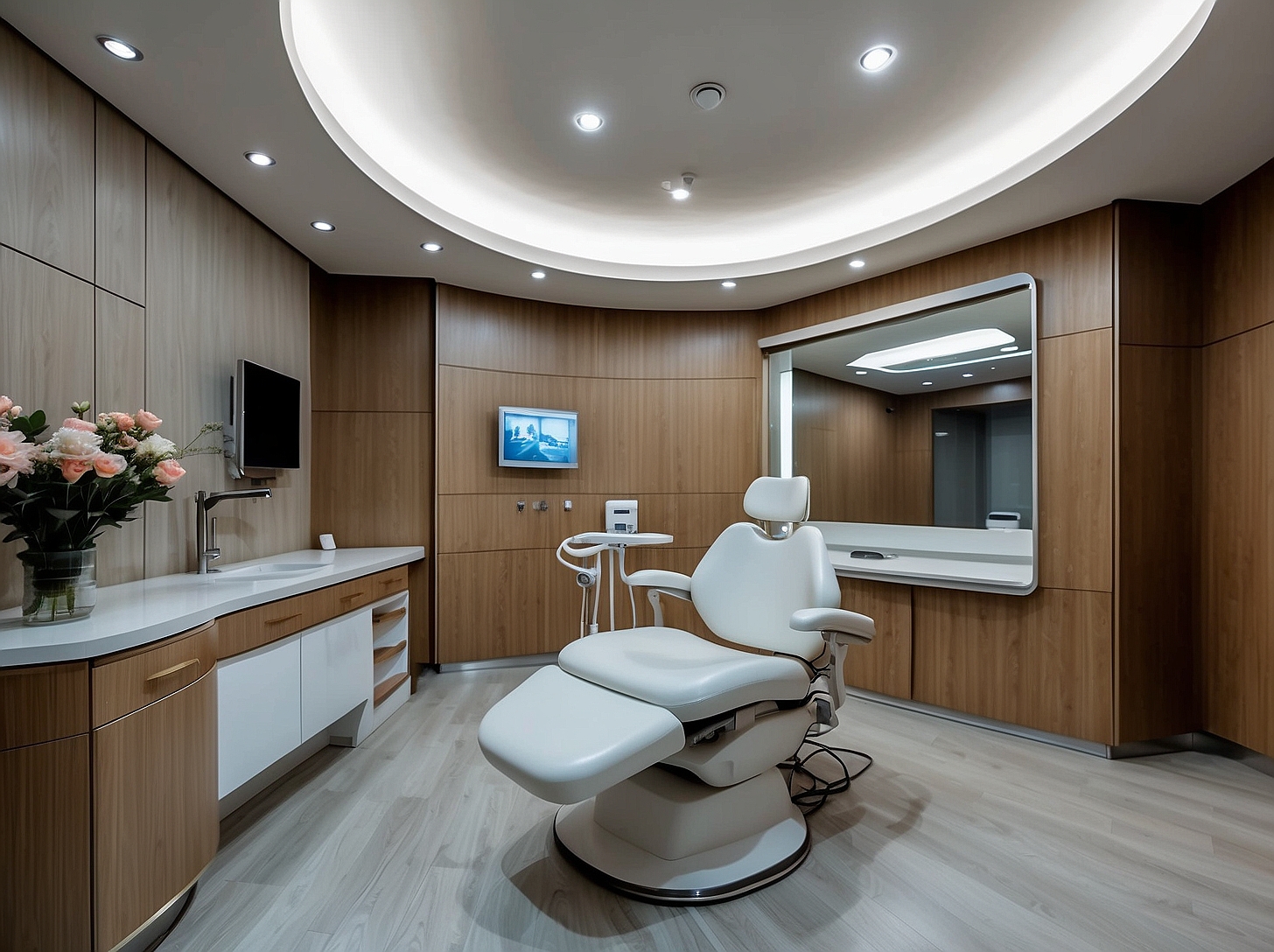 Porcelain veneers Korea Seoul cosmetic dental natural smile